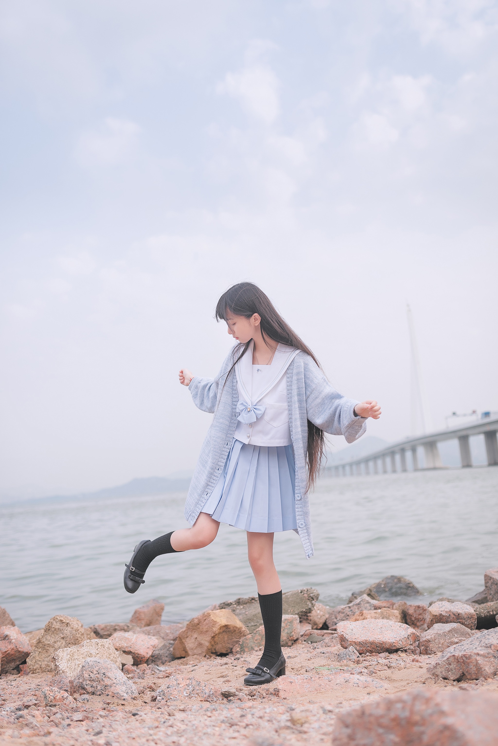 风之领域 – NO.141 海边漫步 [51P]-XikXak